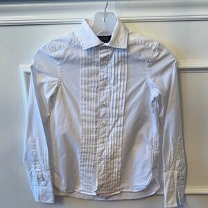 Polo Ralph Lauren Slim Fit Cotton Poplin Tuxedo Shirt